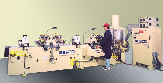 dcp-scht four color cap printer from Desco