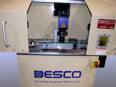 Desco DUTCLP Laser Printer for marking inside caps and closures